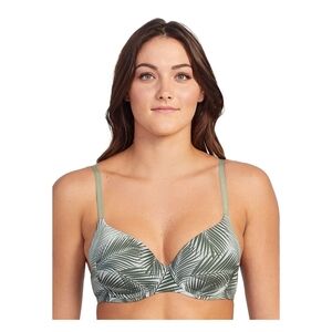 Kindly Yours Women’s 34DD Sustainable Tailored Full Coverage T-Shirt Bra Green